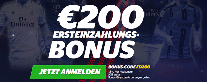 10Bet schenkt Ihnen bis zu 200 EUR