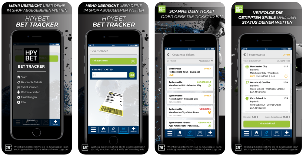 Happybet Tracker App