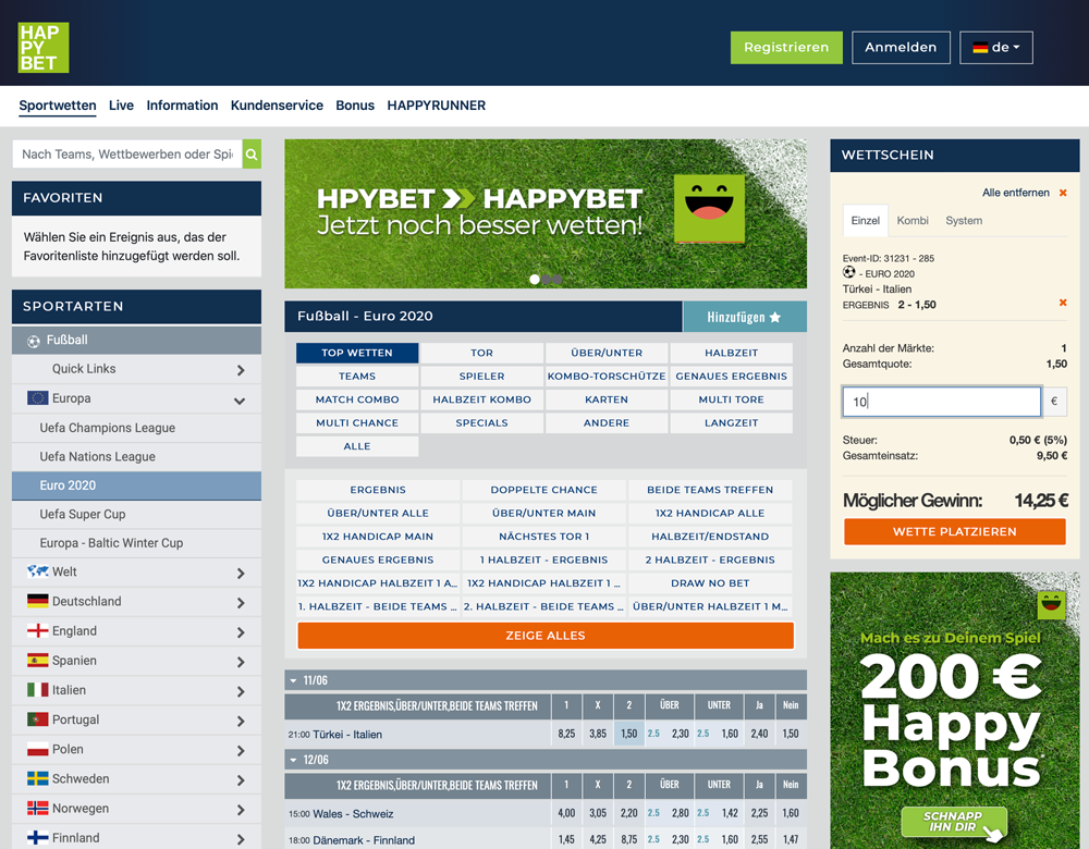 Happybet Website