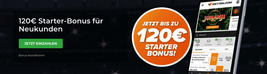 wetten.com bonus 120€
