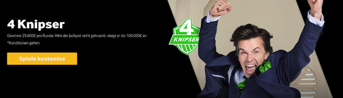 Betway: Mit 4 Knipser jede Woche bis zu 100.000 Euro gewinnen!