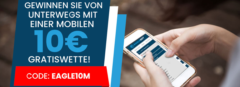 Eaglebet: Halten Sie ihren Kasten sauber | Gratiswette sichern!