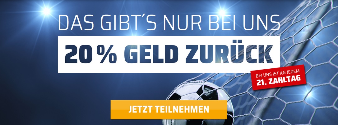 Bet3000: Cashback-Aktion vorübergehend nicht verfügbar